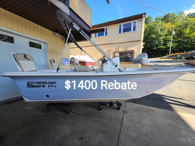 2024 Carolina Skiff 17LS with 115HP Suzuki