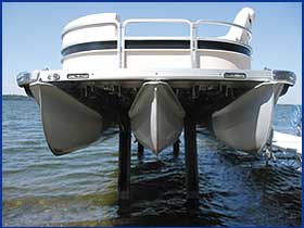 Sea-Legs Pontoon Lift