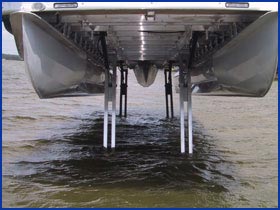 Sea-Legs Pontoon Lift